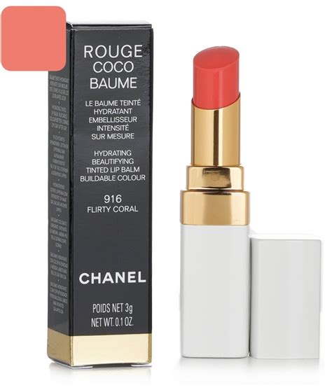 rouge coco baume tinted lips.